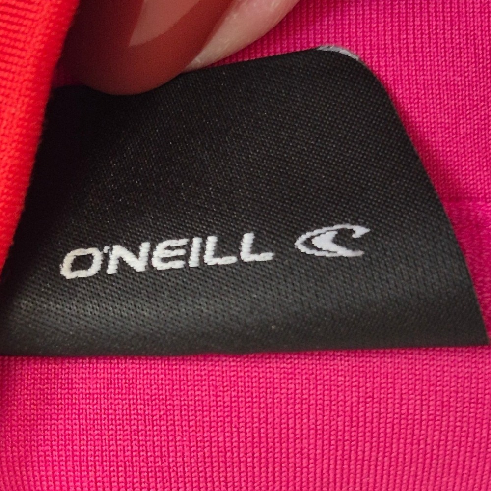 O'Neill Formation Fleece red pink pullover jacket women's XL New - Picture 10 of 14